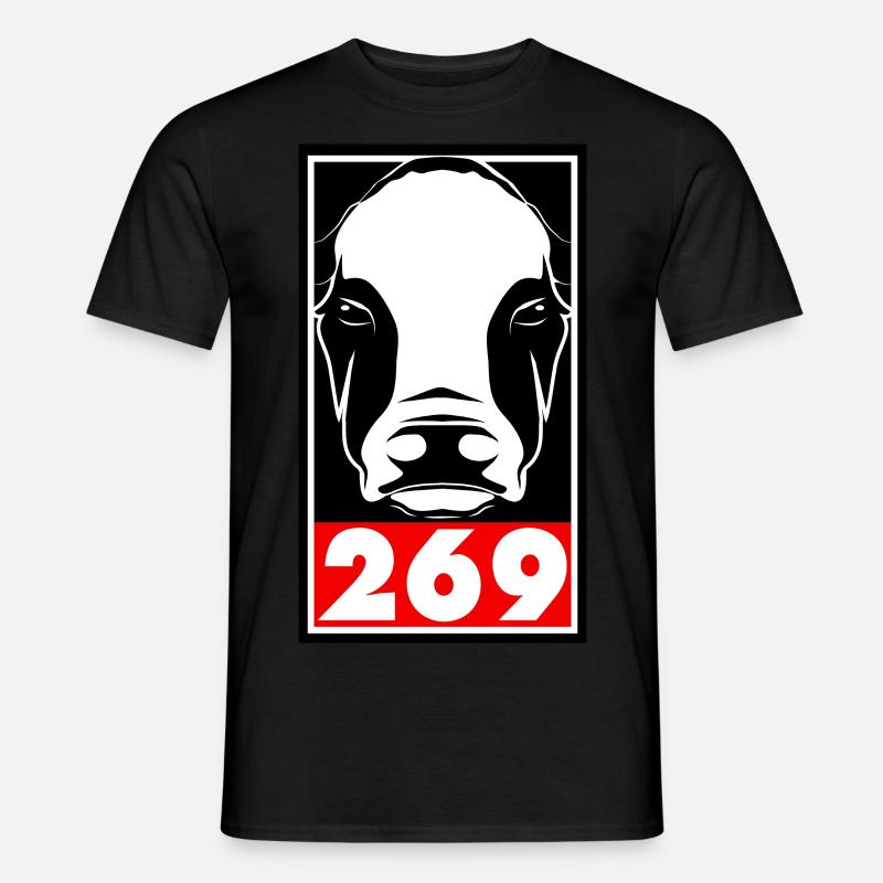 269 vegan - Männer T-Shirt - Schwarz