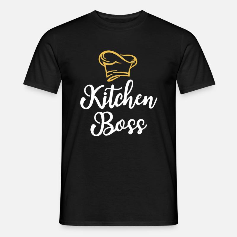 Chef de cuisine Cuisson Cuisson - T-shirt homme - noir