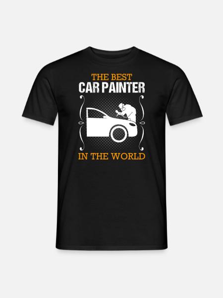 Vehicle Painter Profession Painter Gift - Men's T-Shirt - black