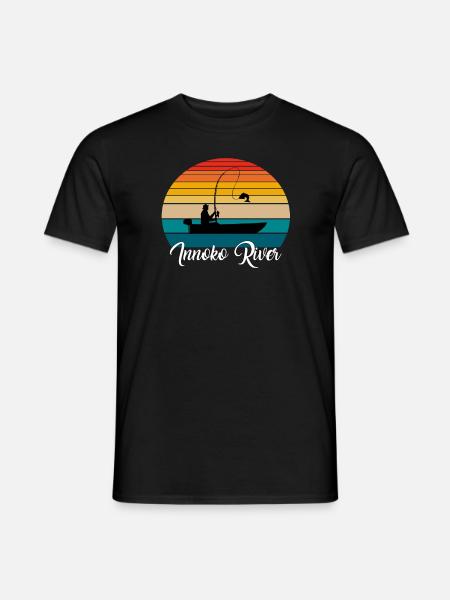Innoko River Fishing Spot - Men's T-Shirt - black