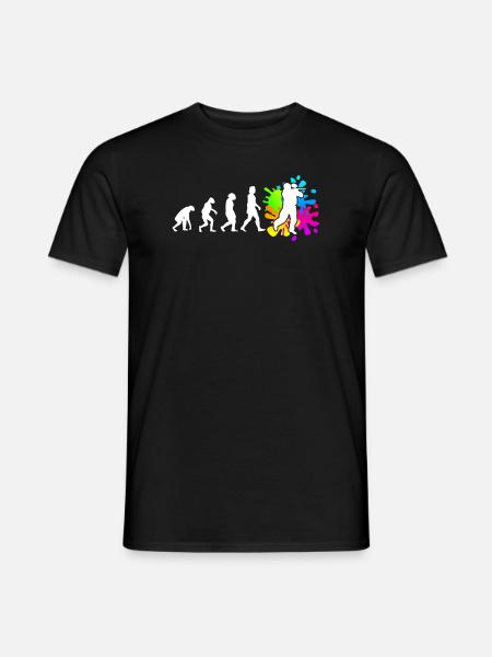 Paintball Evolution Paintballer - Men's T-Shirt - black