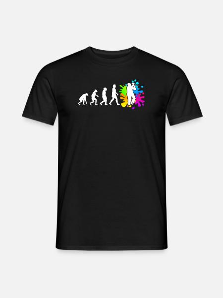 Paintball Evolution Paintballer - T-shirt homme - noir
