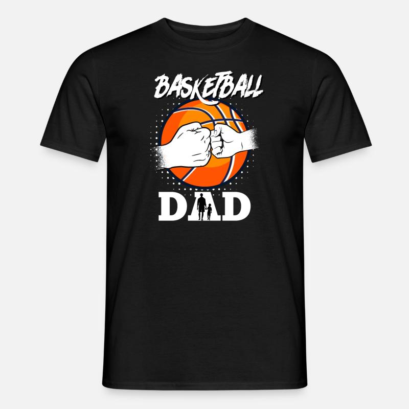 Basketball Dad - Männer T-Shirt - Schwarz
