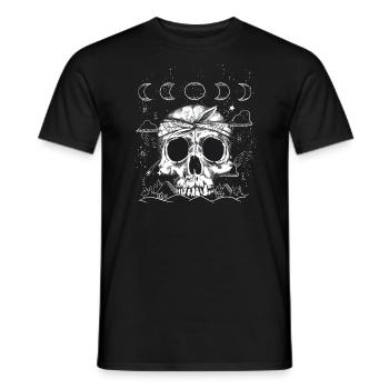 Occult Goth Grunge Gothique Punk Metal - T-shirt homme - noir - Devant - AI Model Male 178 light (178cm)