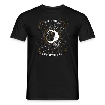 Occult Goth Gothique Punk Grunge - T-shirt homme - noir - Devant - AI Model Male 178 light (178cm)