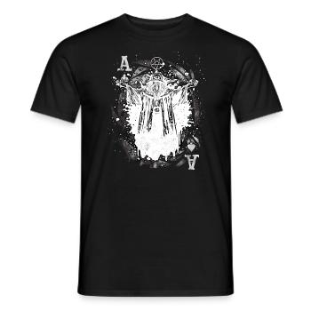Occult Goth Gothique Punk Grunge - T-shirt homme - noir - Devant - AI Model Male 178 light (178cm)