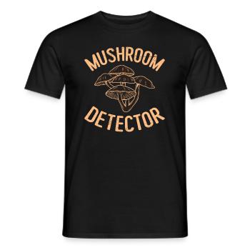 Détecteur de champignons Cueillette de champignons Cueilleurs de champignons - T-shirt homme - noir - Devant - AI Model Male 178 light (178cm)