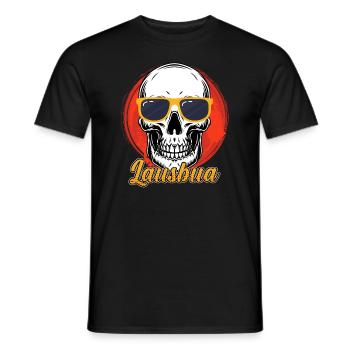 Trachtenshirt Lausbub Lausbube Bayern - Männer T-Shirt - Schwarz - Vorne - AI Model Male 178 light (178cm)