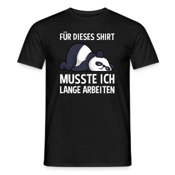 Viele Jahre Arbeit Kollege zum Abschied - Männer T-Shirt - Schwarz - Vorne - AI Model Male 178 light (178cm)