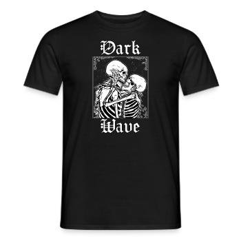 Occult Goth Gothic Punk Grunge - Men's T-Shirt - black - Front - AI Model Male 178 light (178cm)