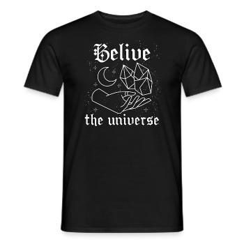 Occult Goth Gothic Punk Grunge - Men's T-Shirt - black - Front - AI Model Male 178 light (178cm)