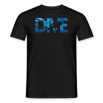 Apnea Diver Apnéiste Scuba Diver - T-shirt homme - noir - Devant - AI Model Male 178 light (178cm)