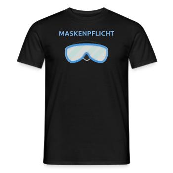 Apnoetaucher Freitaucher Freediver Scuba Taucher - Männer T-Shirt - Schwarz - Vorne - AI Model Male 178 light (178cm)