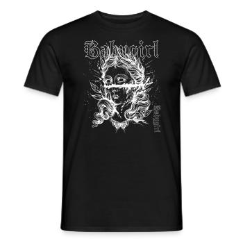 Occult Goth Gothic Punk Grunge - Men's T-Shirt - black - Front - AI Model Male 178 light (178cm)