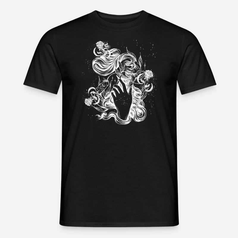 Okkult Goth Gothic Punk Grunge - Männer T-Shirt - Schwarz