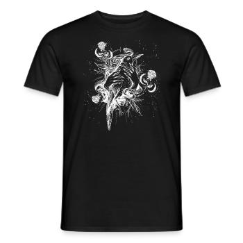 Occult Goth Gothic Punk Grunge - Men's T-Shirt - black - Front - AI Model Male 178 light (178cm)