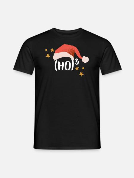 Christmas Math Ho High 3 - T-skjorte herre - svart