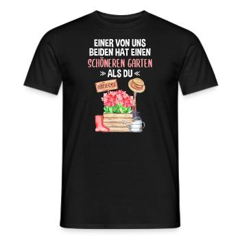 Garten Lustiger Spruch Hobby Gärtner Geschenkidee - Männer T-Shirt - Schwarz - Vorne - AI Model Male 178 light (178cm)