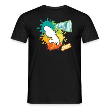 Belle Idee Cadeau Martinique Madinina 972 - T-shirt homme - noir - Devant - AI Model Male 178 light (178cm)