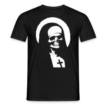Sinister Style enthüllt: Entdecke eine Welt voller Schrecken - Männer T-Shirt - Schwarz - Vorne - AI Model Male 178 light (178cm)