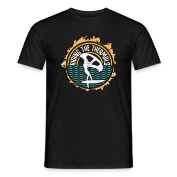 Chevaucher le Thermals Hydrofoil Wingfoil Wingfoil Wingfoiling - T-shirt homme - noir - Devant - AI Model Male 178 light (178cm)