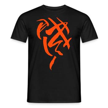 Motif - Mystique / Vintage Vector Graphique - T-shirt homme - noir - Devant - AI Model Male 178 light (178cm)