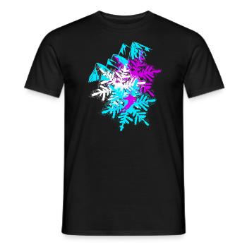 Skieur Skieur - T-shirt homme - noir - Devant - AI Model Male 178 light (178cm)