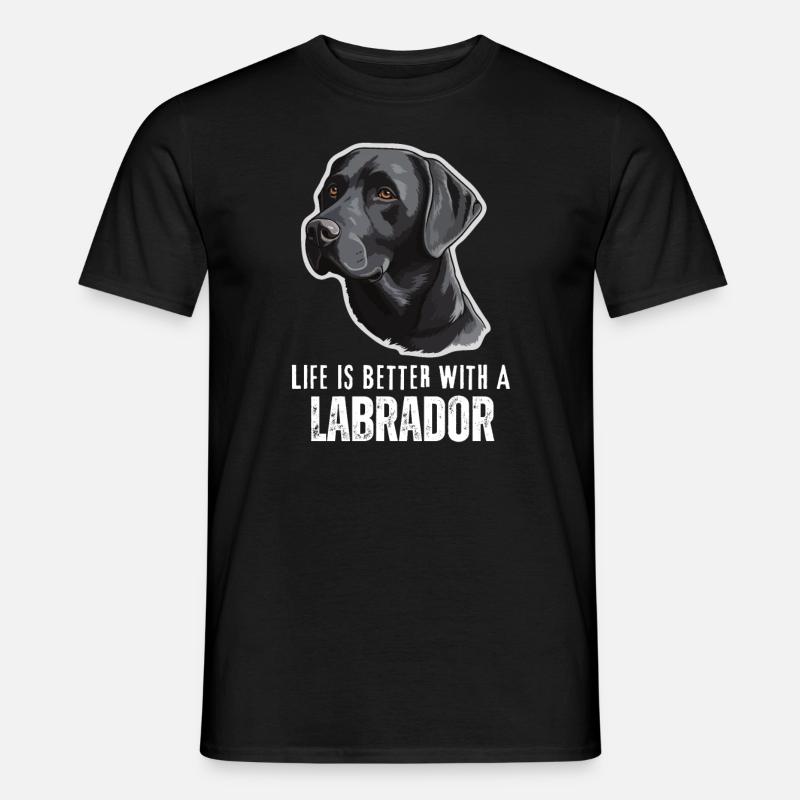 Labrador - Men's T-Shirt - black