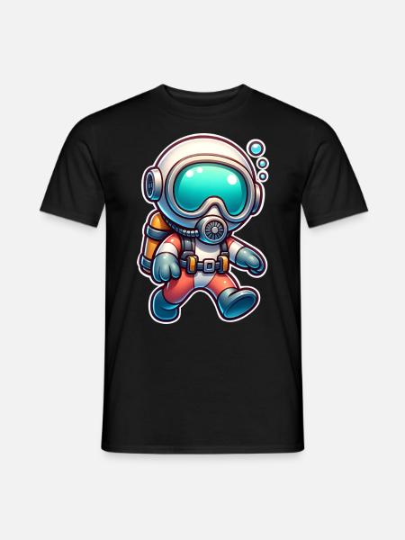 Diving Divers - Men's T-Shirt - black