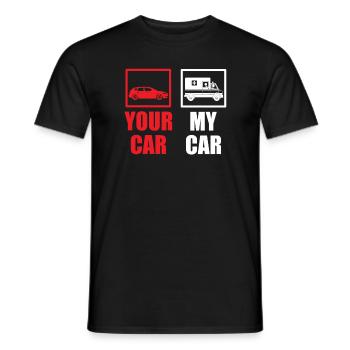 Cadeau paramédical - T-shirt homme - noir - Devant - AI Model Male 178 light (178cm)