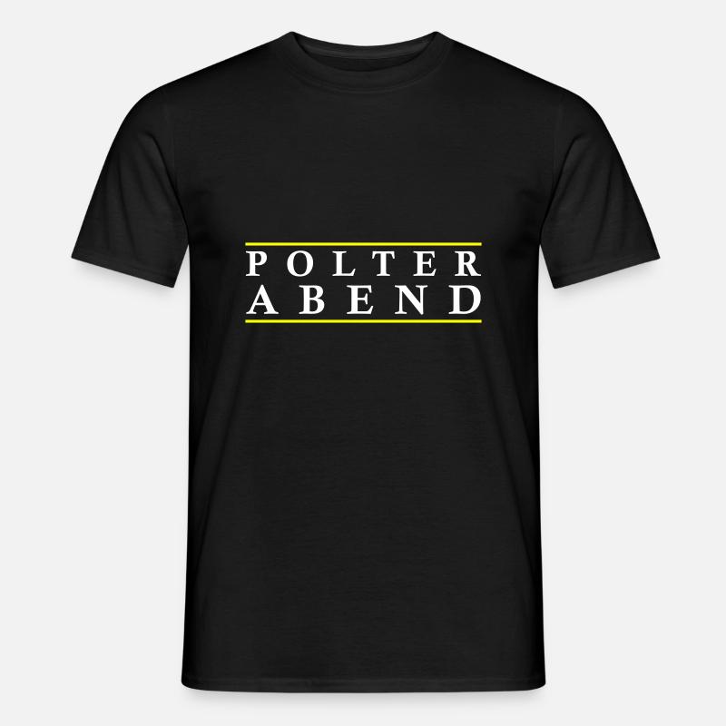 Polterabend Polterhochzeit - Männer T-Shirt - Schwarz