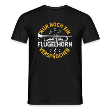 Bugle et Bugle n’est qu’un bugle - T-shirt homme - noir - Devant - AI Model Male 178 light (178cm)