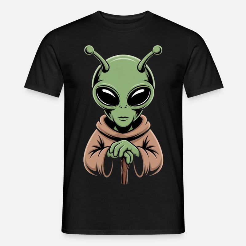 Alioda - Männer T-Shirt - Schwarz