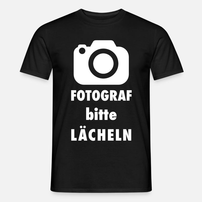 Fotograf - Männer T-Shirt - Schwarz
