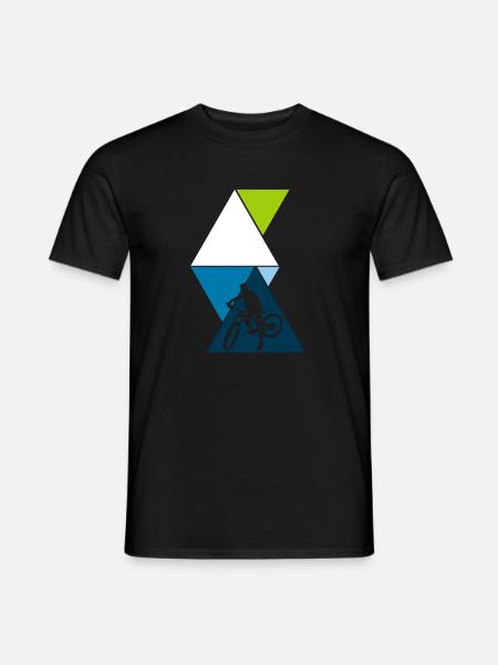 Radfahren - Männer T-Shirt - Schwarz
