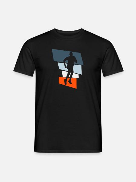runner - Men's T-Shirt - black