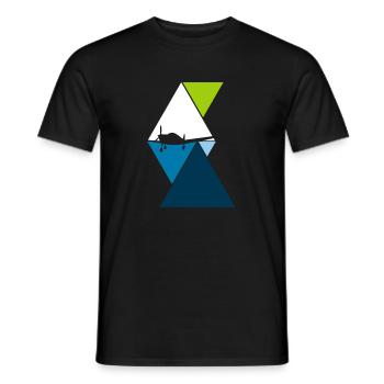 Voler - T-shirt homme - noir - Devant - AI Model Male 178 light (178cm)