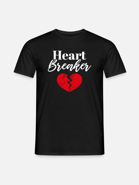 Heart Breaker - Men's T-Shirt - black