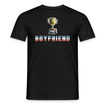 Freund Paare Liebe Beziehung Partner Geschenkidee - Männer T-Shirt - Schwarz - Vorne - AI Model Male 178 light (178cm)