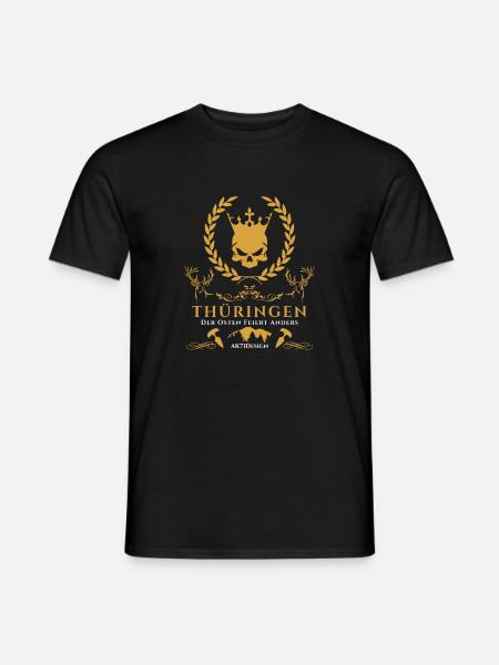 Thüringen-Der Osten feiert anders ! - Männer T-Shirt - Schwarz