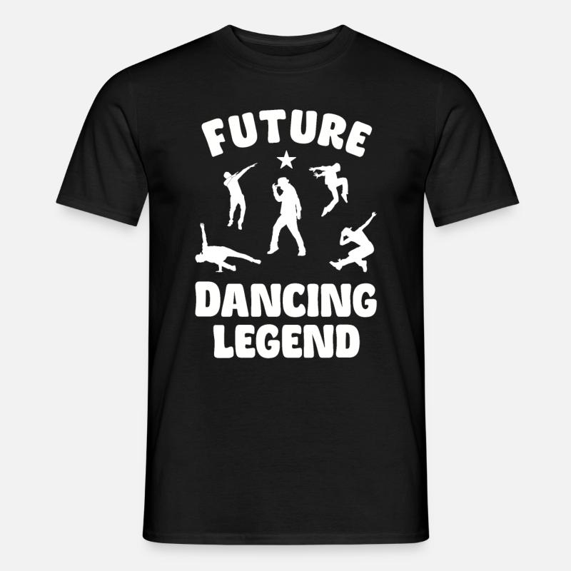 Future Dancing Legend - Männer T-Shirt - Schwarz