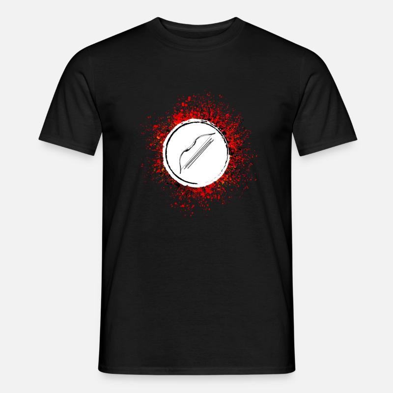 Pfeil und Bogen Sport - Männer T-Shirt - Schwarz
