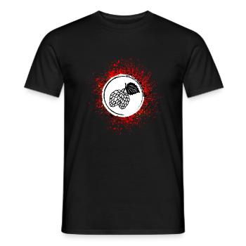 Brasserie Beer Hops Tap - T-shirt homme - noir - Devant - AI Model Male 178 light (178cm)
