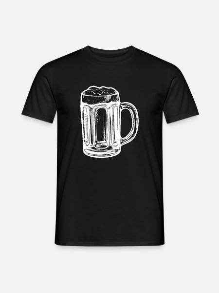 Beer Mug Beer - Men's T-Shirt - black