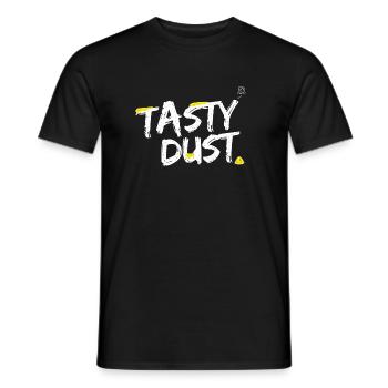 Fine poussière à Stuttgart. 0711. Environnement - T-shirt homme - noir - Devant - AI Model Male 178 light (178cm)