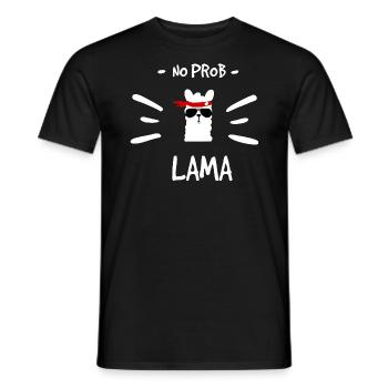 No Problama - Männer T-Shirt - Schwarz - Vorne - AI Model Male 178 light (178cm)