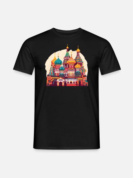 Mère Russie - T-shirt homme - noir