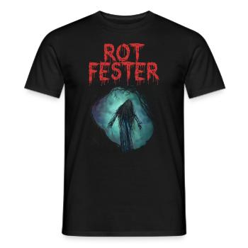 Rot Fester "Condone and Condemn" - Men's T-Shirt - black - Front - AI Model Male 178 light (178cm)