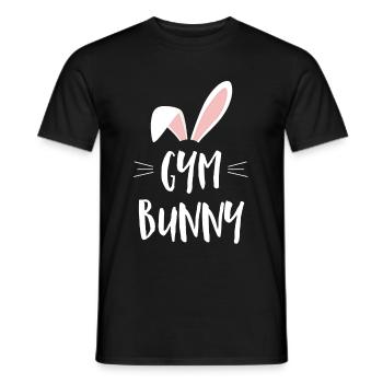 Gym - Men's T-Shirt - black - Front - AI Model Male 178 light (178cm)