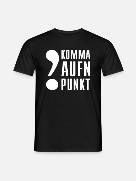 Wortwitz - Männer T-Shirt - Schwarz